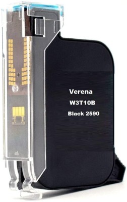 verena W3T10B / 2590 Solvent Black Ink Cartridge Compatible for Handheld Inkjet Printer Black Ink Cartridge