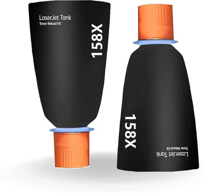 Go Toner cartridge 158X Toner Reload Kit for L-aserjet Tank MFP 2606sdw Printer Black - Twin Pack Ink Toner