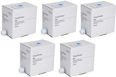 HYNEAR DX 2430 Blue for use in Rico Copy Printer ( Pack Of 5) Blue Ink Cartridge