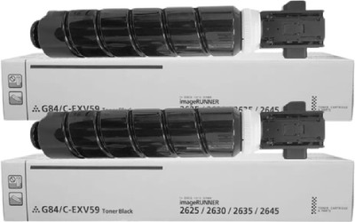 Go Toner cartridge NPG-84 (Pack Of 2) Compatible For Image Runner IR2625/IR2630/IR2635/IR2645 Black - Twin Pack Ink Toner