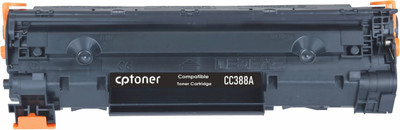 CP Toner 88A/CC388A Black Laser Toner Cartridge Compatible for HP Laserjet Printer M1136 Black Ink Toner