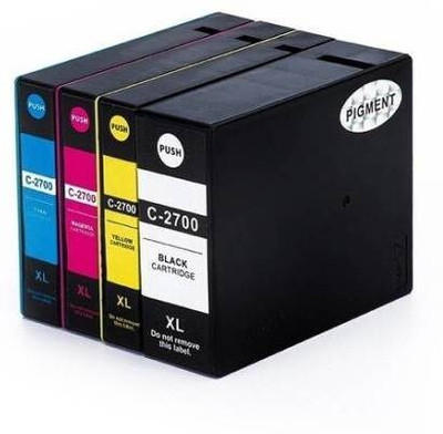 Kosh 2700 XL Compatible For IB4070 / MB5070 / MB5370 Printer Black + Tri Color Combo Pack Ink Cartridge