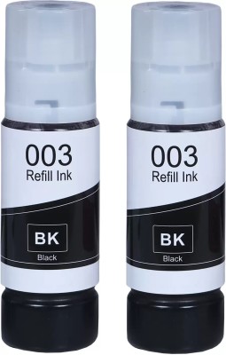 tequo 003/001 Ink Compatible For Epson L3100 L3110 L3150 L1110 L4150 L6170 L4160 L6190 Black - Twin Pack Ink Bottle