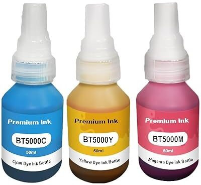 GPN PRINT B5000/B6000 Inkjet Ink Refill Compatible with Brother DCP-T300,T310, T500W,T510W Tri-Color Ink Bottle