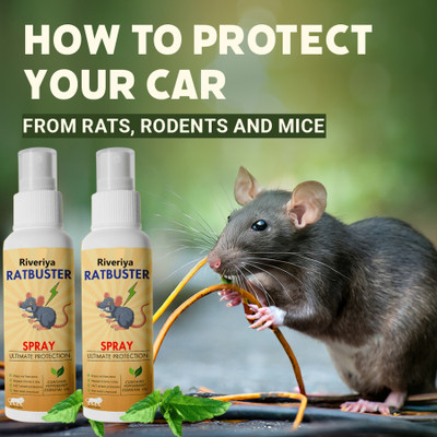 RIVERIYA Rat Repellent Spray(2 x 50 ml)