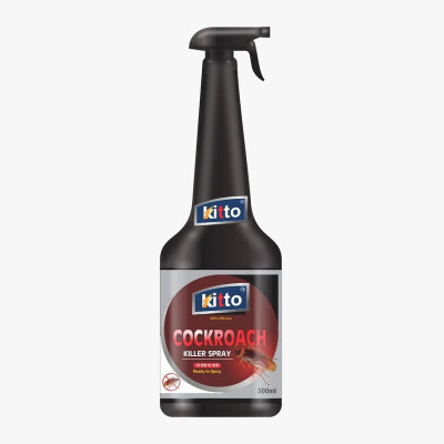kitto Cockroach Repellent Spray Organic With Refill Solution(500 ml)
