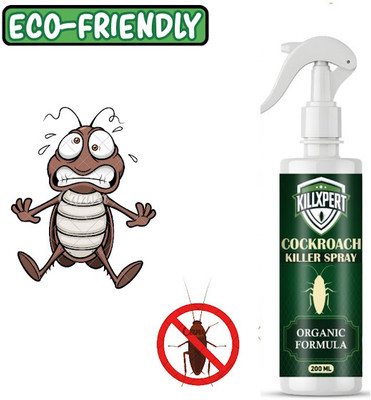 killxpert PureZone Cockroach Spray | Fresh Corners Everyday | Family Safe |(200 ml)