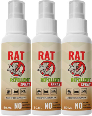Mitex Rat Repellent Spray – Safe & Secure(3 x 50 ml)