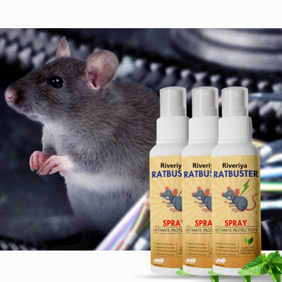 RIVERIYA Rat Repellent Spray(3 x 50 ml)