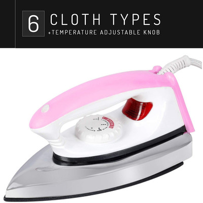 LE - EASE LITE ST-02A Automatic Dry iron box with non-stick sole plate light weight press 750 W Dry Iron(Multicolor)