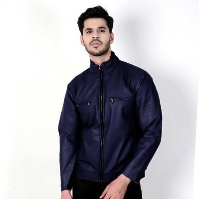 CLOUD LOOK Full Sleeve Solid Men Jacket