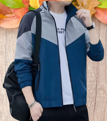 Tockcart traders Full Sleeve Solid, Colorblock Men Jacket