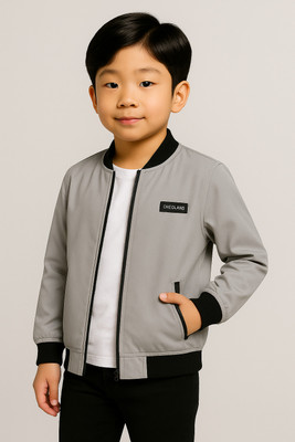 ZYRONA Full Sleeve Solid Boys Jacket