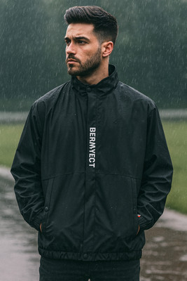 fav label Full Sleeve Solid Men Jacket