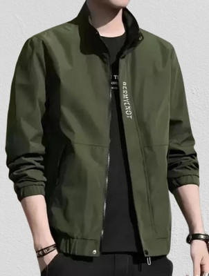 ynam Full Sleeve Solid Men Jacket