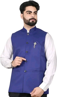NTC STORE Sleeveless Solid Men Jacket
