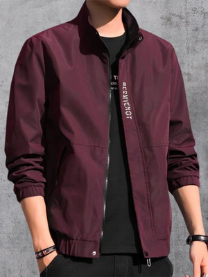 BRIGHTKRAFTS Full Sleeve Solid Men Jacket