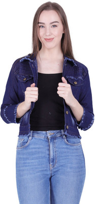 Bicado Full Sleeve Washed Women Denim Jacket