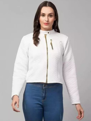 Kashvi Enterprises Full Sleeve Self Design Women Jacket