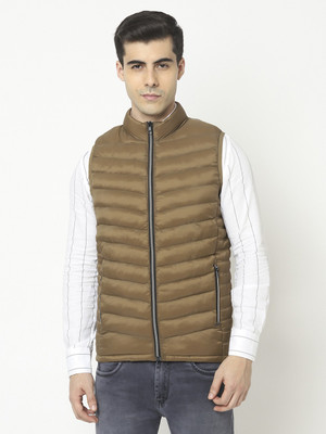 CRIMSOUNE CLUB Sleeveless Solid Men Jacket