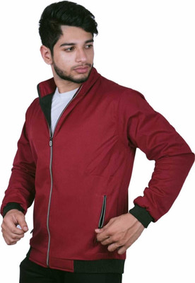 ynam Full Sleeve Solid Men Jacket
