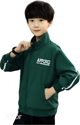 saqlaini traders Full Sleeve Solid Boys Jacket
