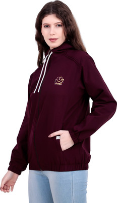 wooldex Full Sleeve Solid Women Jacket