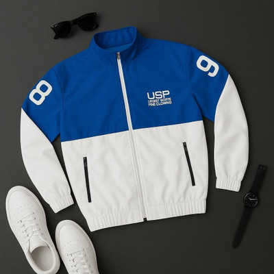 HouseOfCommon Full Sleeve Colorblock Men Jacket