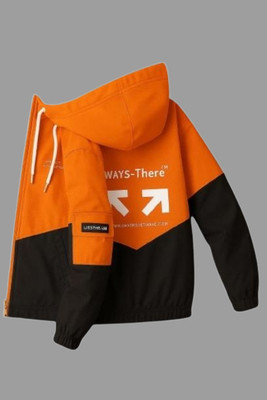 PESCHET Full Sleeve Printed, Colorblock Men Jacket