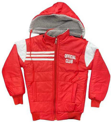 official club Full Sleeve Striped Baby Boys & Baby Girls Jacket