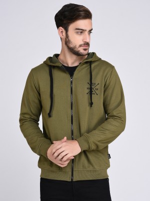 RIGO Full Sleeve Solid Men Sweatshirt