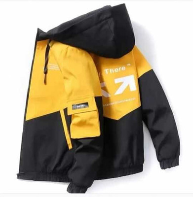 HRKBY JK Full Sleeve Colorblock Men Jacket