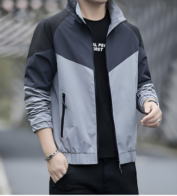 Taber Full Sleeve Colorblock Men Jacket