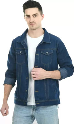 mevan Full Sleeve Solid Men Denim Jacket