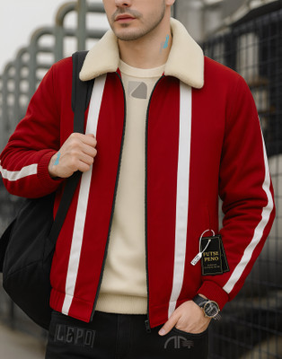 FUTSE PENO Full Sleeve Solid, Colorblock Men Jacket