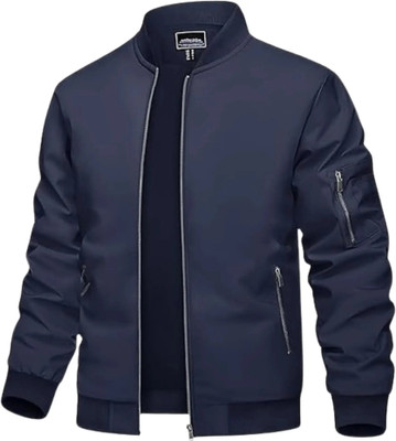 MEGNETAR Full Sleeve Solid, Self Design Men Jacket