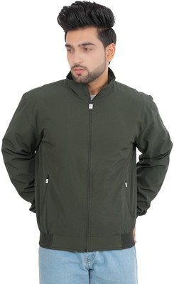 ynam Full Sleeve Solid Men Jacket