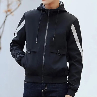 BRIGHT KRAFT Full Sleeve Colorblock Men Jacket