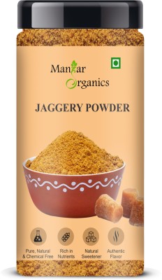 ManHar Organics Natural Jaggery Powder 150gm | Gud Powder | Unadulterated Powder Jaggery(150 g)