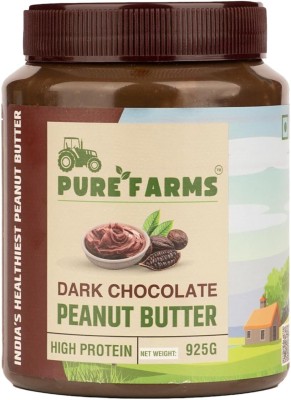 PURE FARMS Chocolate Peanut Butter Crunchy Delight Rich,Cocoa Protein 925 g