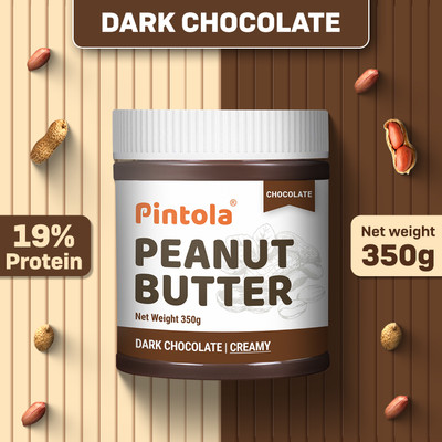 Pintola Dark Chocolate Peanut Butter (Creamy)(350 g)