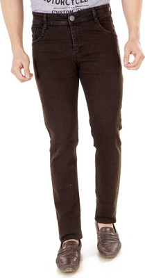 BASE-CROWD Regular Men Brown Jeans