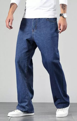 METRONAUT Loose Fit Men Dark Blue Jeans