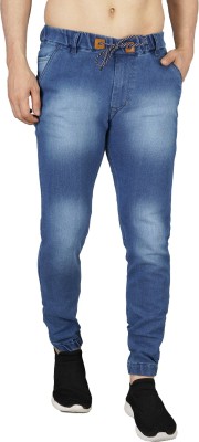 NIVASU Jogger Fit Men Light Blue Jeans