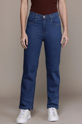 Shine World Boyfriend Women Dark Blue Jeans