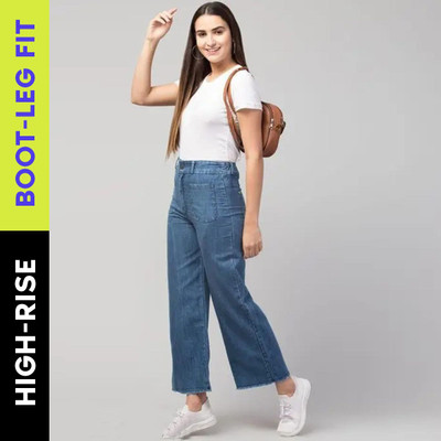 NEHA FASHION Boot-Leg Women Blue Jeans