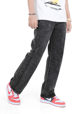 DENIM FIT Boot-Leg Men Grey Jeans