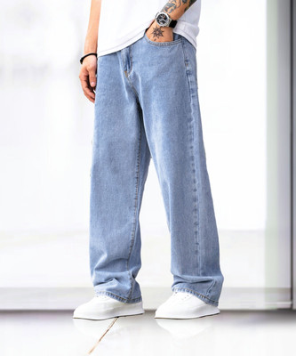 ZAYSH Loose Fit Men Light Blue Jeans