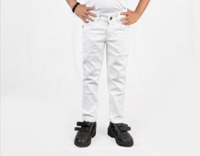 GALATA COLLECTION Regular Boys White Jeans