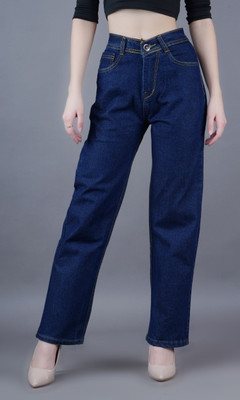 METRONAUT Loose Fit Women Dark Blue Jeans